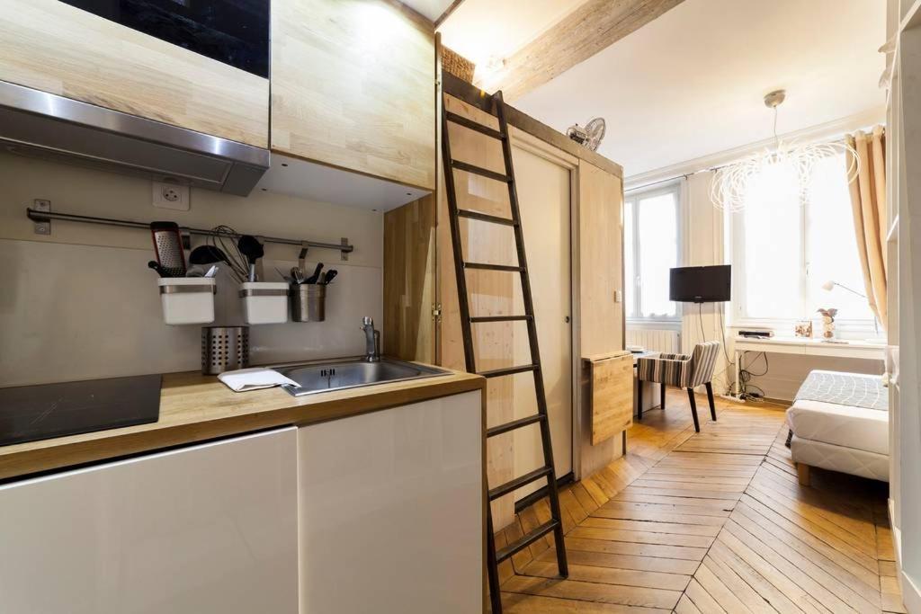 Studio Cosy En Centre Ville Aux Cordeliers Ail Lyon Eksteriør billede