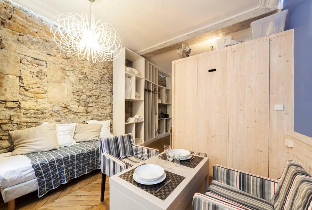 Studio Cosy En Centre Ville Aux Cordeliers Ail Lyon Eksteriør billede